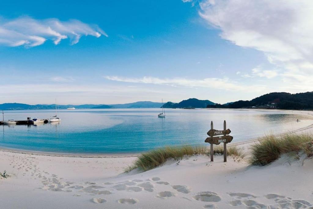Casa De Lois A Un Paso De Vigo, Baiona, Playa America Y Portugal 贡多马尔 外观 照片